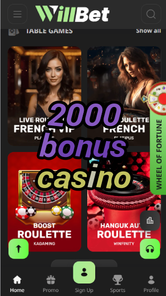 2000 Bonus Casino - Massive Casino Promotions-casinoorder.vip